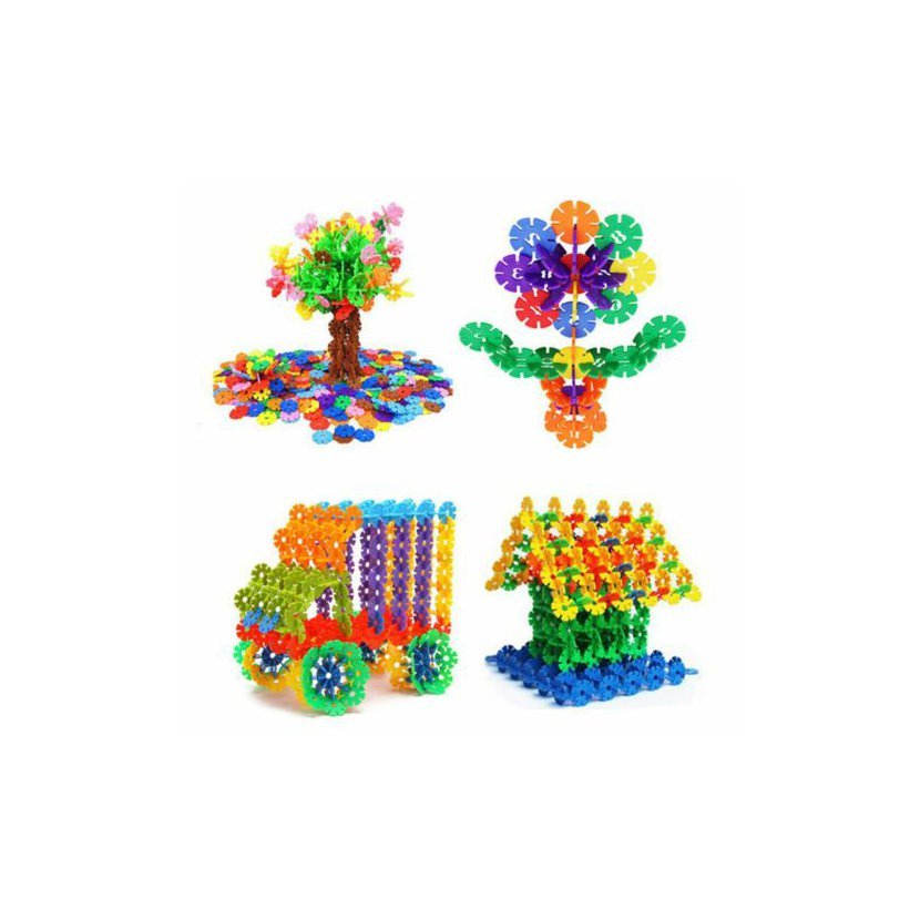 3D puzzle, sněhové vločky 400 ks