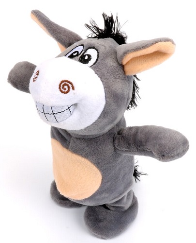 MLUVÍCÍ OSEL RICKY - Interaktivní mluvící a chodící oslík